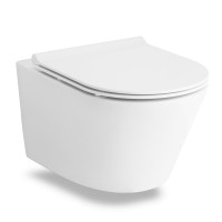 Унітаз підвісний Volle Nemo Rimless без оботковий з сидінням Slim slow-closing(13-17-316)