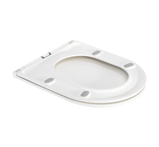 Унитаз подвесной Qtap Robin безободковый с сиденьем Soft-close QT1333046ERW