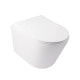 Набір Qtap інсталяція 3 в 1 Nest QT0133M425 з панеллю змиву круглою QT0111M11111SAT + унітаз з сидінням Swan QT16335178W