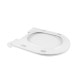 Унитаз-компакт Qtap Aquarius безобидковый с сиденьем Soft-close QT2122C665PW