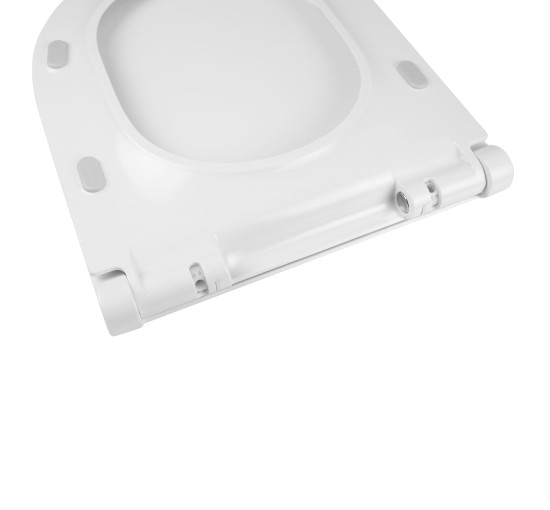 Унитаз-компакт Qtap Aquarius безобидковый с сиденьем Soft-close QT2122C665PW