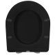 Сидения для унитаза REA FLAT BLACK