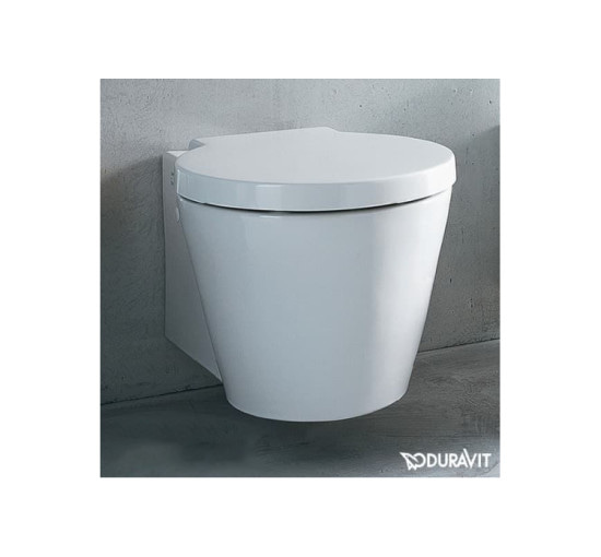 Сидіння на унітаз Duravit STARCK 1 з функцією SoftClosing, петлі хромовані (0065880099)