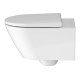 Унитаз подвесной Duravit D-NEO Rimless 54 см (2577092000) HygieneGlaze