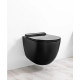 Унітаз підвісний Vignoni VI18 (VI18-F85) Black, SIMAS