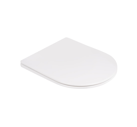 Унітаз підлоговий Qtap Swan безобідковий з сідінням Soft-close QT16223178W