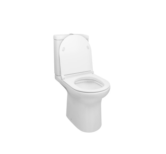 Унитаз-компакт Qtap Kolibri с сиденьем Soft-close QT1022C667PW