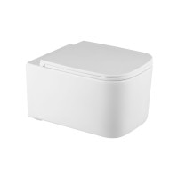 унитаз Rea Tino Rimless 52x34,5 + сиденье дюропласт soft-close (REA-C2630)