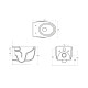 Унитаз подвесной Excellent белый матовый NO BULL-RIM biały MAT с крышкой Soft Close (CESD.MWWCSBLR;CESD.MWCWBLR)