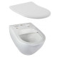 Унитаз подвесной Villeroy & Boch SUBWAY 2.0 ViFresh с технологией DirectFlush с крышкой SlimSeat с функцией Quick Release и Soft Closing (5614A101+9M78S101)