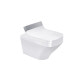 Унітаз підвісний Duravit DURASTYLE Rimless 62х37 см для SensoWash (2542592000) HygieneGlaze