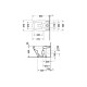 Чаша Duravit DURASTYLE підлогового унітазу 63х37 см (2162090000)