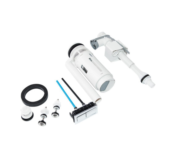 Унітаз-компакт Qtap Stork безобідковий з сідінням Soft-close QT15222178W