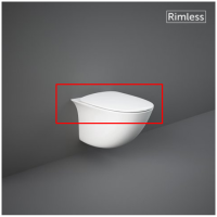 Кришка д/унітазу RAK Ceramics SENSATION Duroplast,Soft Close,біла SENSC3901WH