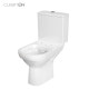 Унітаз-компакт Cersanit City Clean On 011 3/5 з тонкою кришкою з дюропласту soft-close