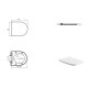 Унитаз подвесной DEVIT UP 3020120 Clean Pro с крышкой soft-close quick-fix