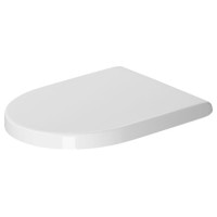 Сидіння на унітаз Duravit STARCK 3 з функцією SoftClosing, петлі хромовані (0063890000)