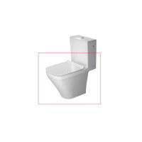 Чаша напольного унитаза Duravit DURASTYLE 63х37 см (21620900001) WonderGliss