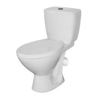 Унітаз-компакт koral 769 031 3/6 л з поліпропіленовим сидінням з металевими кріпленнями Cersanit