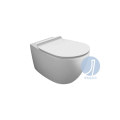 Унитаз подвесной Vignoni Rimless VI 18 F85 (VI18WM-F85) White mat, SIMAS