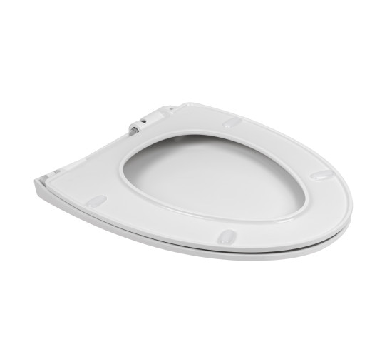 Унитаз подвесной Qtap Leo безобідковий с сиденьем Soft-close QT11331002ERW