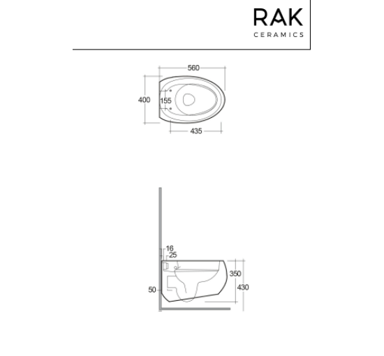 Унітаз підвісний RAK Ceramics CLOUD Rimless білий матовий CLOWC1446500A
