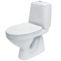 Унитаз Cersanit Eko E021 3/6 с крышкой из полипропилена