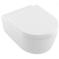 Унитаз подвесной Villeroy & Boch AVENTO Direct Flush с крышкой soft-close (5656HR01)