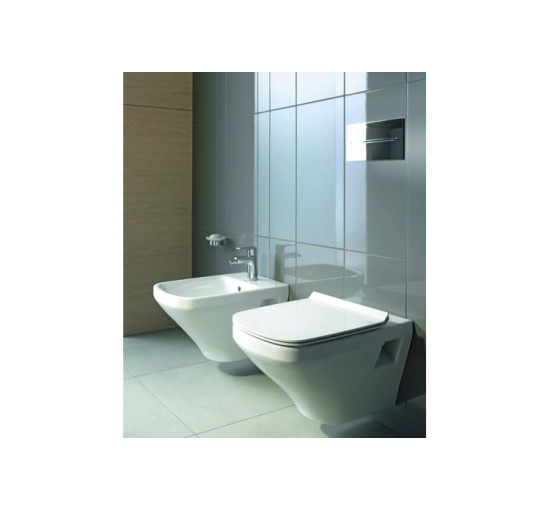 Унітаз підвісний Duravit DURASTYLE Rimless 48 см + сидіння Slim 0063790000 (45710900A1)