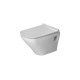 Унитаз подвесной Duravit DURASTYLE Rimless 48 см + сиденье Slim 0063790000 (45710900A1)