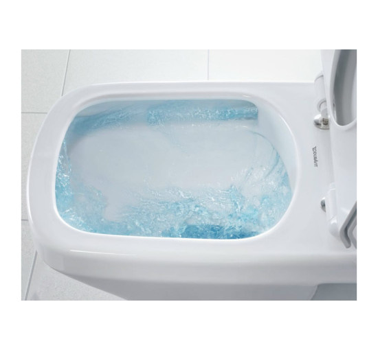 Унитаз подвесной Duravit DURASTYLE Rimless 48 см + сиденье Slim 0063790000 (45710900A1)