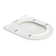 Унитаз подвесной Qtap Aries безобидковый с сиденьем Soft-close QT0333063ERW