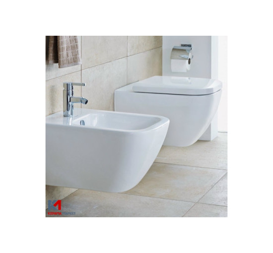 Унитаз подвесной Duravit HAPPY D.2 Rimless 54х36 см 2222090000)
