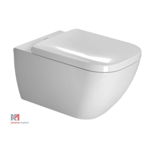 Унитаз подвесной Duravit HAPPY D.2 Rimless 54х36 см 2222090000)