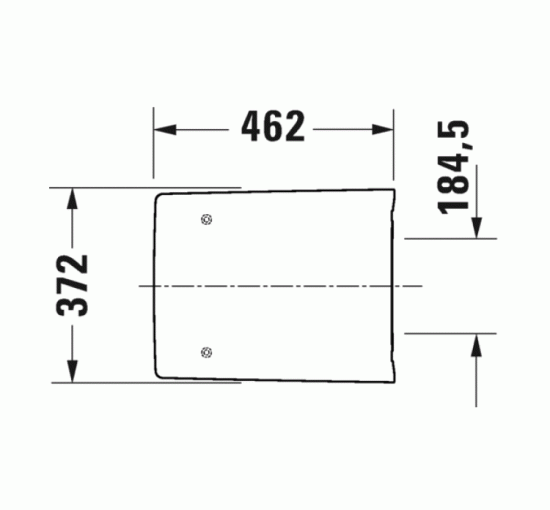 Сидение на унитаз Duravit VIU с функцией SoftClosing, хромированные петли (0021190000)