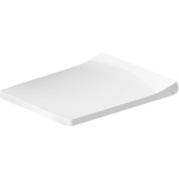 Сидіння на унітаз Duravit VIU з функцією SoftClosing, петлі хромовані (0021190000)