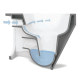 Унітаз підвісний Baden Baden BB 18 (BB18-F87) tella matt, SIMAS