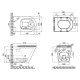 Унитаз подвесной Qtap Scorpio безобідковий с сиденьем Soft-close QT1433053ERW