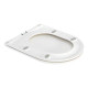 Унитаз подвесной Qtap Scorpio безобідковий с сиденьем Soft-close QT1433053ERW