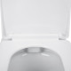 Унитаз подвесной Qtap Lark безобидковый с сиденьем Soft-close QT0331159W