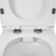 Унитаз подвесной Qtap Lark безобидковый с сиденьем Soft-close QT0331159W
