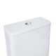 Унитаз-компакт Qtap Presto безобидковый с сиденьем Soft-close QT24221217AW