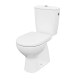 Унитаз-компакт arteco 684 cleanon 020 3/5 л с дюропластовым сиденьем с плавным закрыванием и функцией простого снятия Cersanit