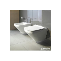 Унітаз підвісний Duravit DURASTYLE Rimless 54 см + сидіння Slim 0063790000 (45510900A1)