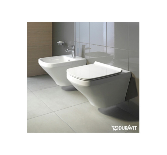 Унітаз підвісний Duravit DURASTYLE Rimless 54 см + сидіння Slim 0063790000 (45510900A1)