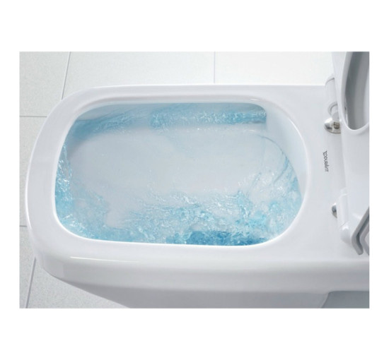 Унітаз підвісний Duravit DURASTYLE Rimless 54 см + сидіння Slim 0063790000 (45510900A1)