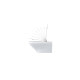 Унітаз підвісний Duravit DURASTYLE Rimless 54 см + сидіння Slim 0063790000 (45510900A1)