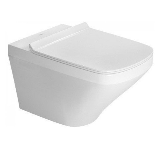 Унітаз підвісний Duravit DURASTYLE Rimless 54 см + сидіння Slim 0063790000 (45510900A1)