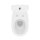 Унитаз-компакт arteco 684 cleanon 020 3/5 л с дюропластовым сиденьем с плавным закрыванием и функцией простого снятия Cersanit