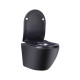 Унитаз подвесной Qtap Robin New безобедковый с сиденьем Soft-close QT1333046ENRMB
